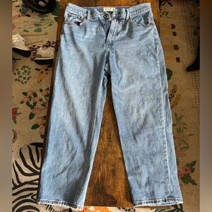 Abercrombie & Fitch Blue Straight Leg Jeans
